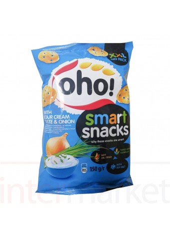 Traškučiai OHO grietinės ir svogūnų skonio 150g